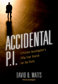 Dave Watts Accidental PI front cover